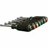 Hilmor HSM7PC 3" Shaft Magnetic Nut Drivers 1839065, 7 Piece Set