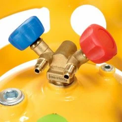 Mastercool® 62010 30 lb. D.O.T. Refrigerant Recovery Tank Without Float Switch 1/4" FL-M -HVAC Components Shop B1505247 02