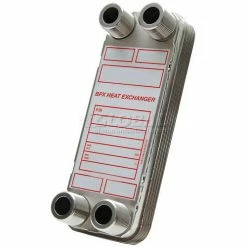 Bell & Gossett High Pressure Brazed Plate Heat Exchanger with Mounting Tabs, BP411-30MT