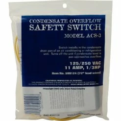 Little Giant® Auxiliary Condensate Overflow Safety Switch - 11A, 72"L Wire -HVAC Components Shop B215747 02