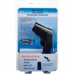 Supco Infrared Thermometer w/Thermocouple 11:1 Optical Ratio -HVAC Components Shop B434651 04