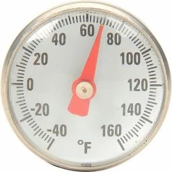 Supco -40/+160°F 1" Dial Pocket Thermometer -HVAC Components Shop B434653 02