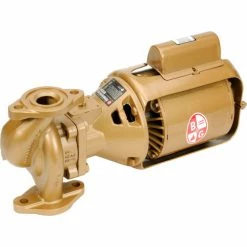 Bell & Gossett Three-Piece Bronze Series 100 BNFI Circulator Pump 106197LF - 1/12 HP