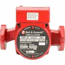 Bell & Gossett Wet Rotor Series Cast Iron Circulator NRF-22 Pump 103251 - 1/25 HP -HVAC Components Shop B46960 03