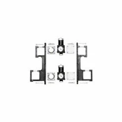 Embassy Industries Embassy Bracket & End Block Kit 11200001 (Brass)