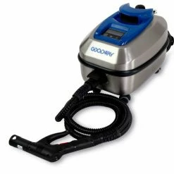 Goodway Commercial Vapor Steam Cleaner w/Continuous Refill & Hot Water Flush, 1650W, 115V, 60Hz