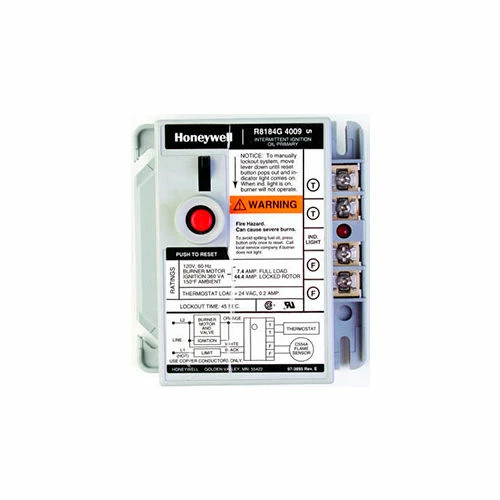 Honeywell Protectorelay Oil Burner Control R8184M1051 1 Honeywell Protectorelay Oil Burner Control R8184M1051