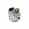 Robertshaw Gas Valve - 1/2" Inlet, 1/2" Side Outlets, Uni-Kit Pressure Reg