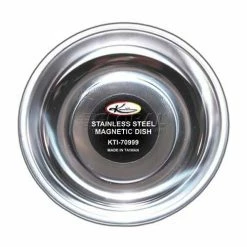 K-Tool International Magnetic Parts Dish Stainless Steel 5-1/4" Diameter