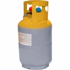 Mastercool® 62011 30 lb. D.O.T. Refrigerant Recovery Tank With Float Switch 1/4" FL-M