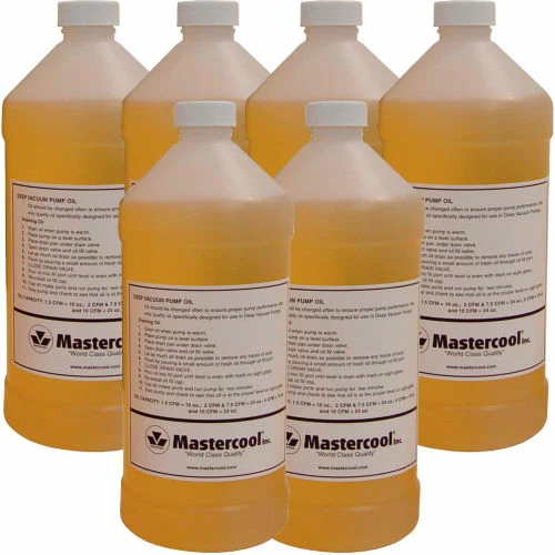Mastercool® 90032-6 Vacuum Pump Oil / Case of Six 32 Oz Bottles 1 Mastercool® 90032-6 Vacuum Pump Oil / Case of Six 32 Oz Bottles