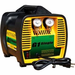 National Refrigeration Products NRP G1SINGLE Portable Refrigerant Recovery Unit Oil-Less Single Cylinder