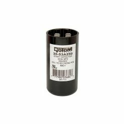 Rotom 53C-1, 53-64MFD, 220/250V, Start Capacitor, Round -HVAC Components Shop PMM 53C 1
