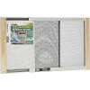 Frost King Adjustable Window Screen, 10" High, Extends 15-25" - Pkg Qty 12
