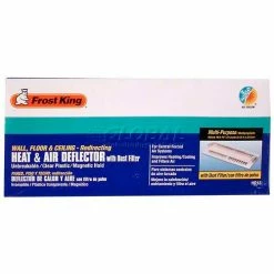 Frost King Heat & Air Deflector With Filter, 10" Extends To 14" - Pkg Qty 12